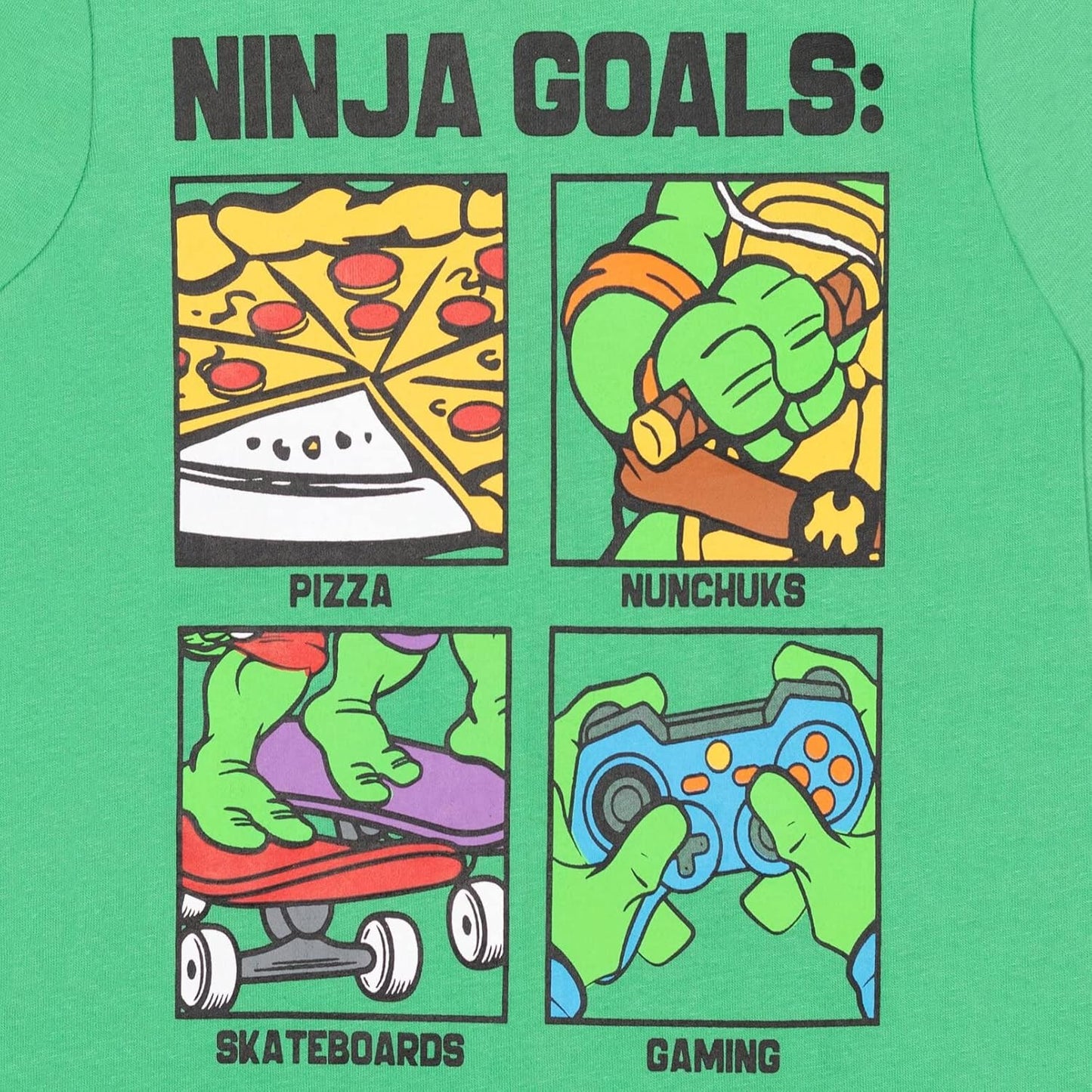 Mutant Ninja Paquete de 2 camisetas 