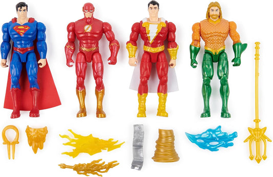 DC Comics, Paquete de 4 figuras de acción