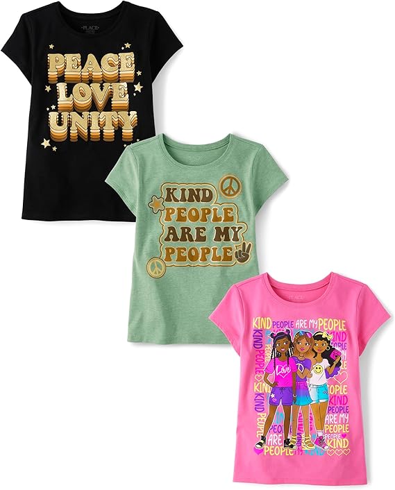The Children's Place Camisetas gráficas de manga corta