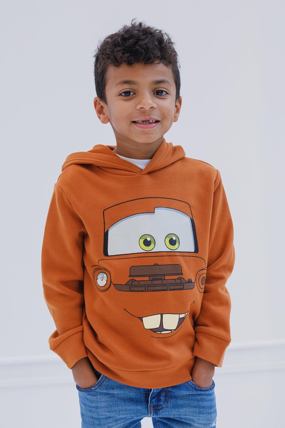 Disney Cars - Sudadera con capucha 