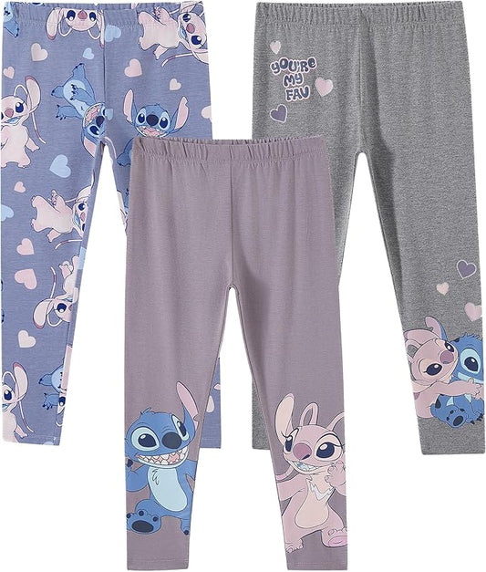 Disney Stitch 3 pantalones de leggings