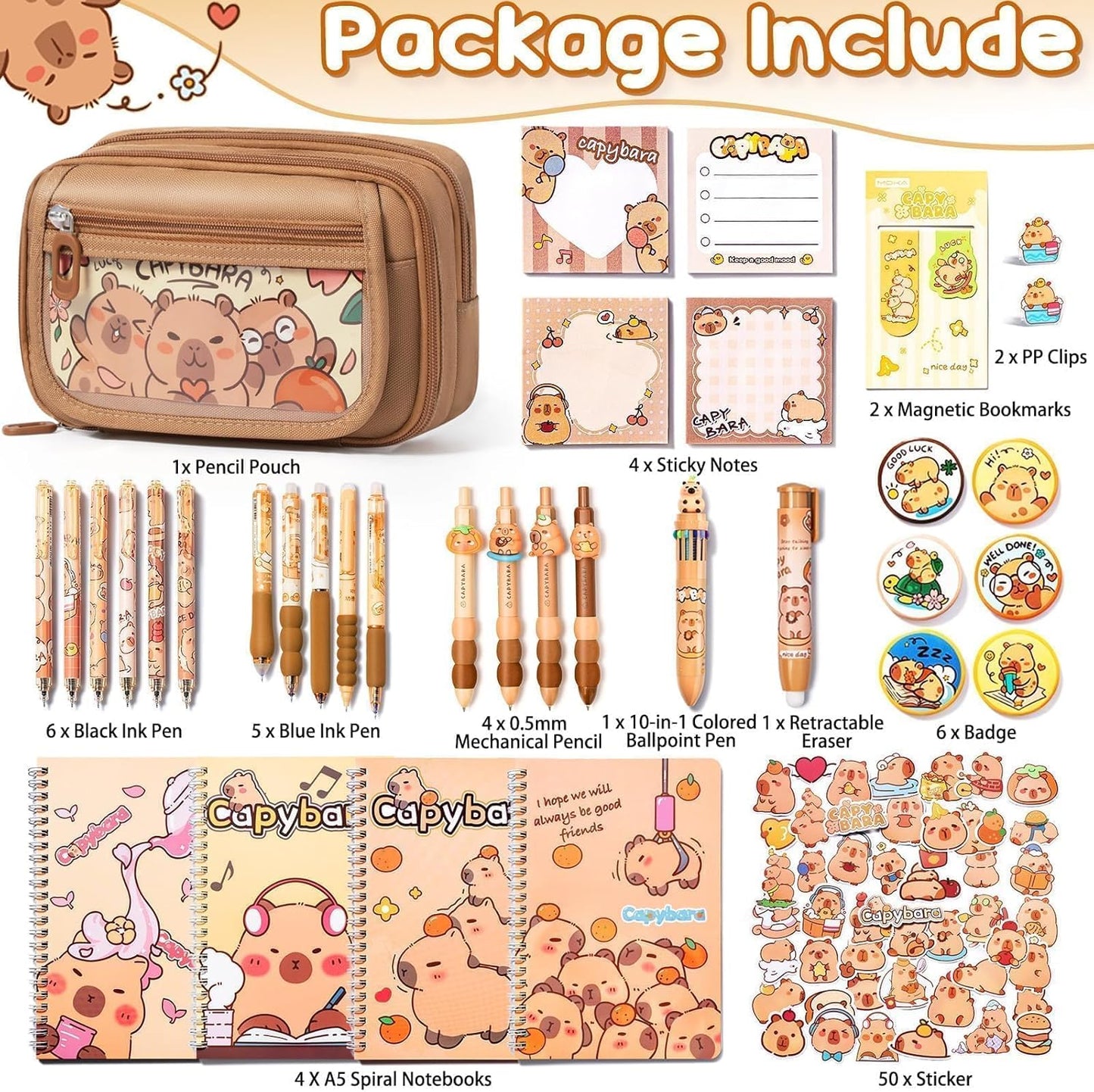 Kit de suministros escolares