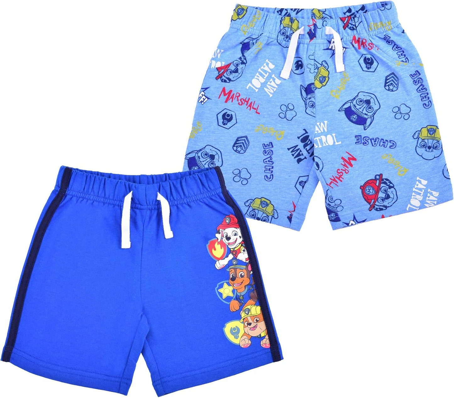 Paw Patrol Nickelodeon - Paquete de 2 pantalones cortos