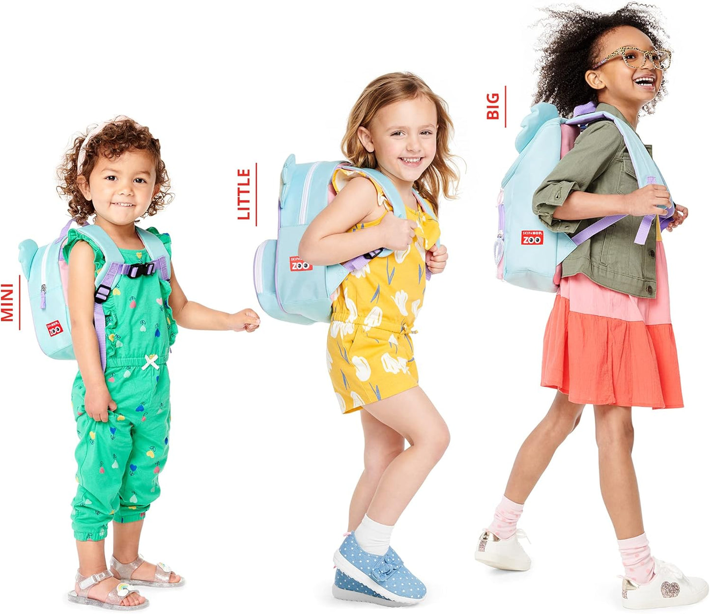 Skip Hop - Mochila para preescolar, colección Zoo 12"Pulgadas 