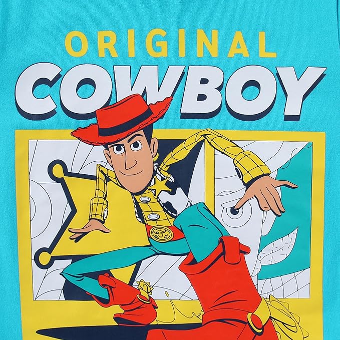Toy Story Conjunto de camiseta de manga corta y pantalón corto de malla