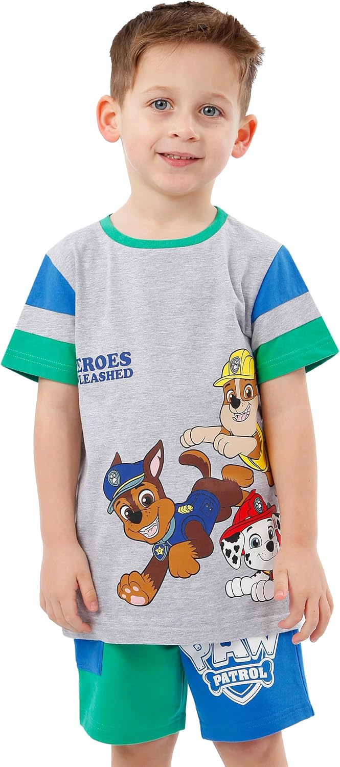 Paw Patrol Outfit | Conjunto de camiseta y pantalón corto