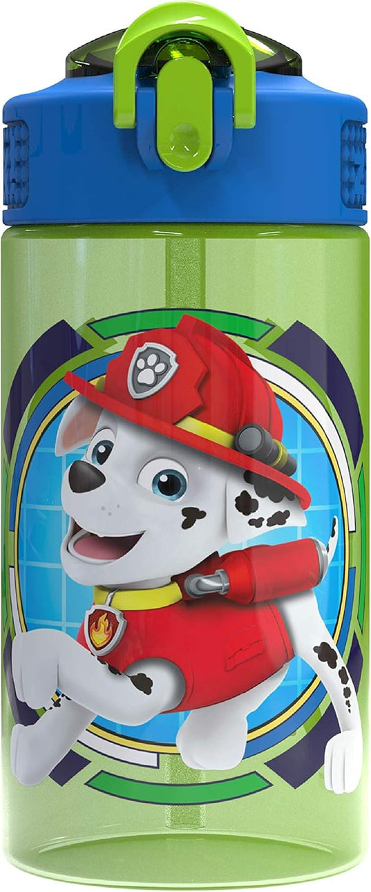 Zak Designs Botella de agua plástico duradero, 16 onzas