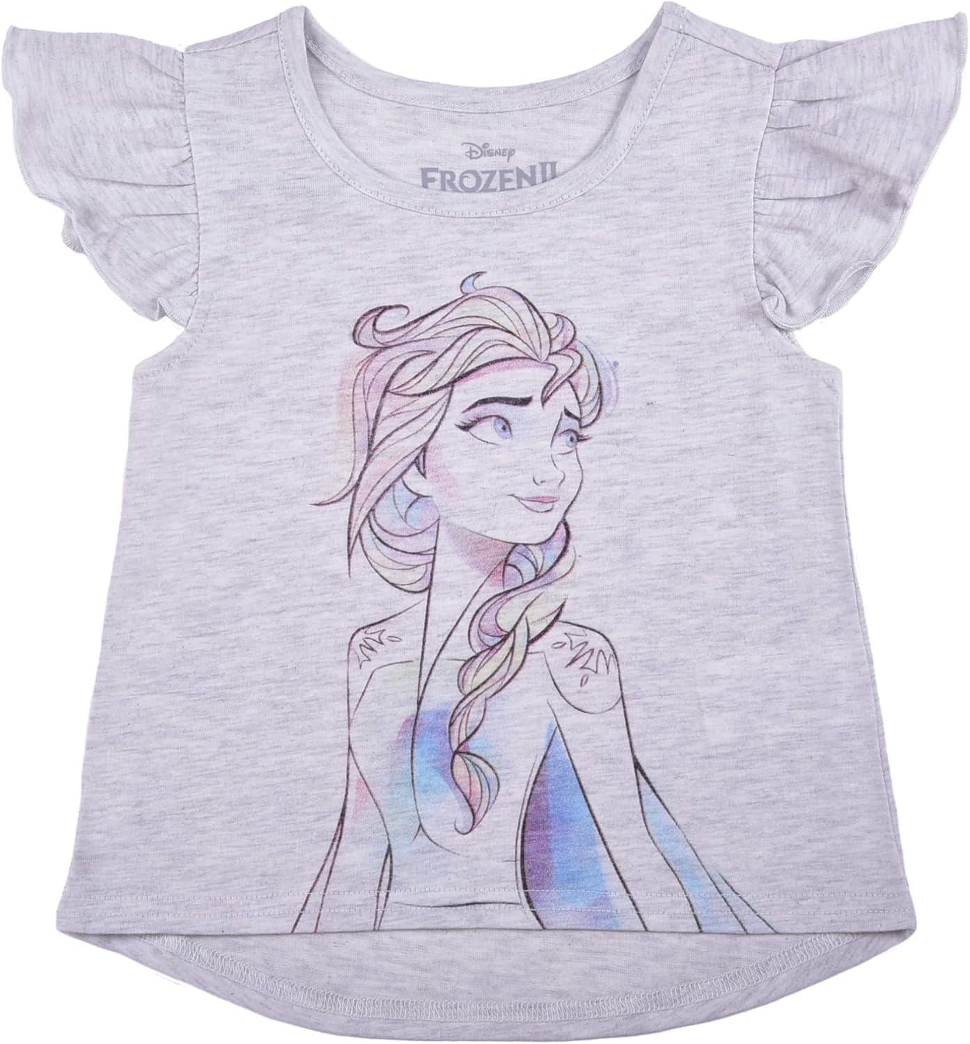 Disney Conjunto de camiseta sin mangas y pantalones cortos Frozen