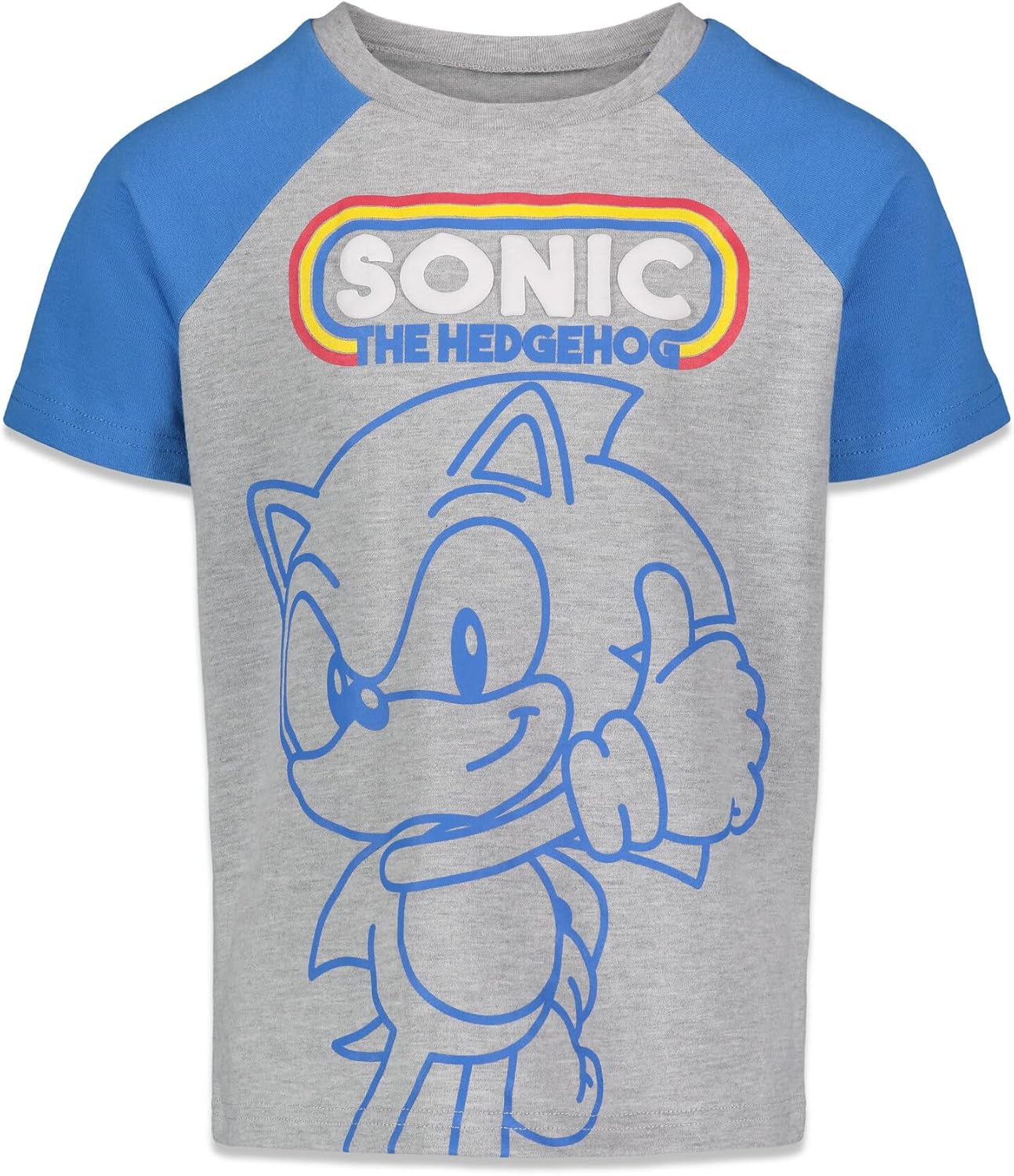 SEGA Sonic The Hedgehog - Paquete de 2 camisetas 