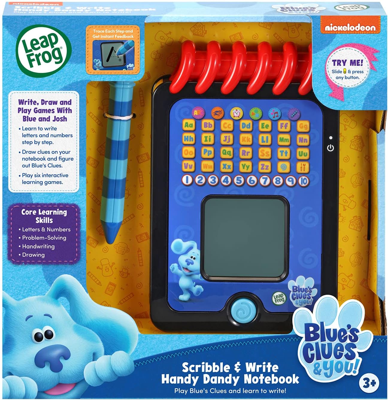 Leapfrog Blue'S Clues and You! Notebook