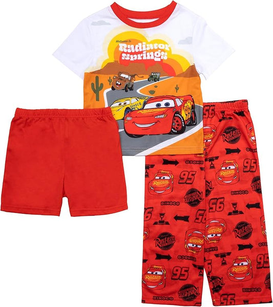 Disney Pixar  - Conjunto de pijama de 3 piezas