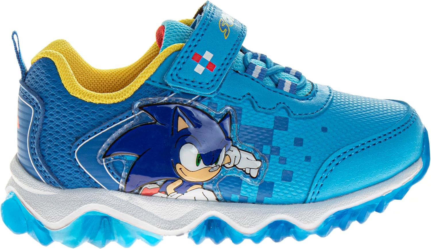 Sonic The Hedgehog - Zapatos deportivos ligeros con luz LED Tenis 