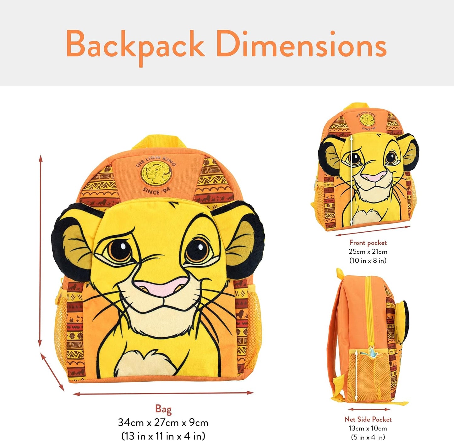 Disney Mochila Lion King | Mochila Simba