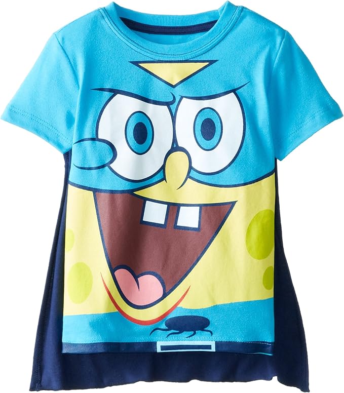 Nickelodeon Camiseta con capa de Bob Esponja