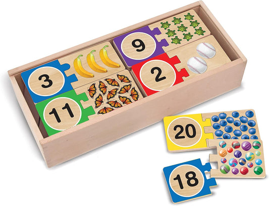 Melissa & Doug Rompecabezas de números