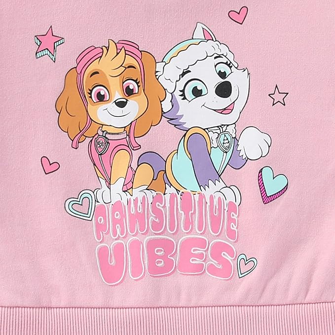 Paw Patrol Nickelodeon Skye and Everest - Vestido de tul de manga larga