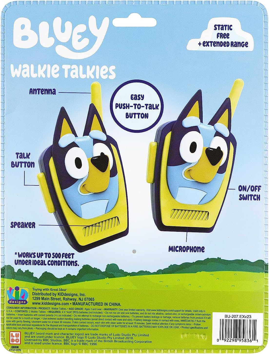 Bluey Toy Walkie Talkies