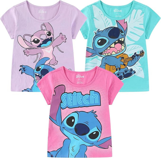 Disney Stitch - Camiseta  (3 unidades)
