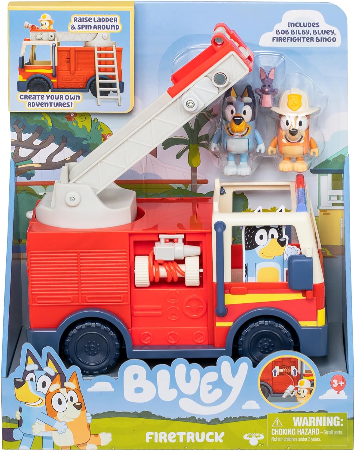 BLUEY Camión de bomberos