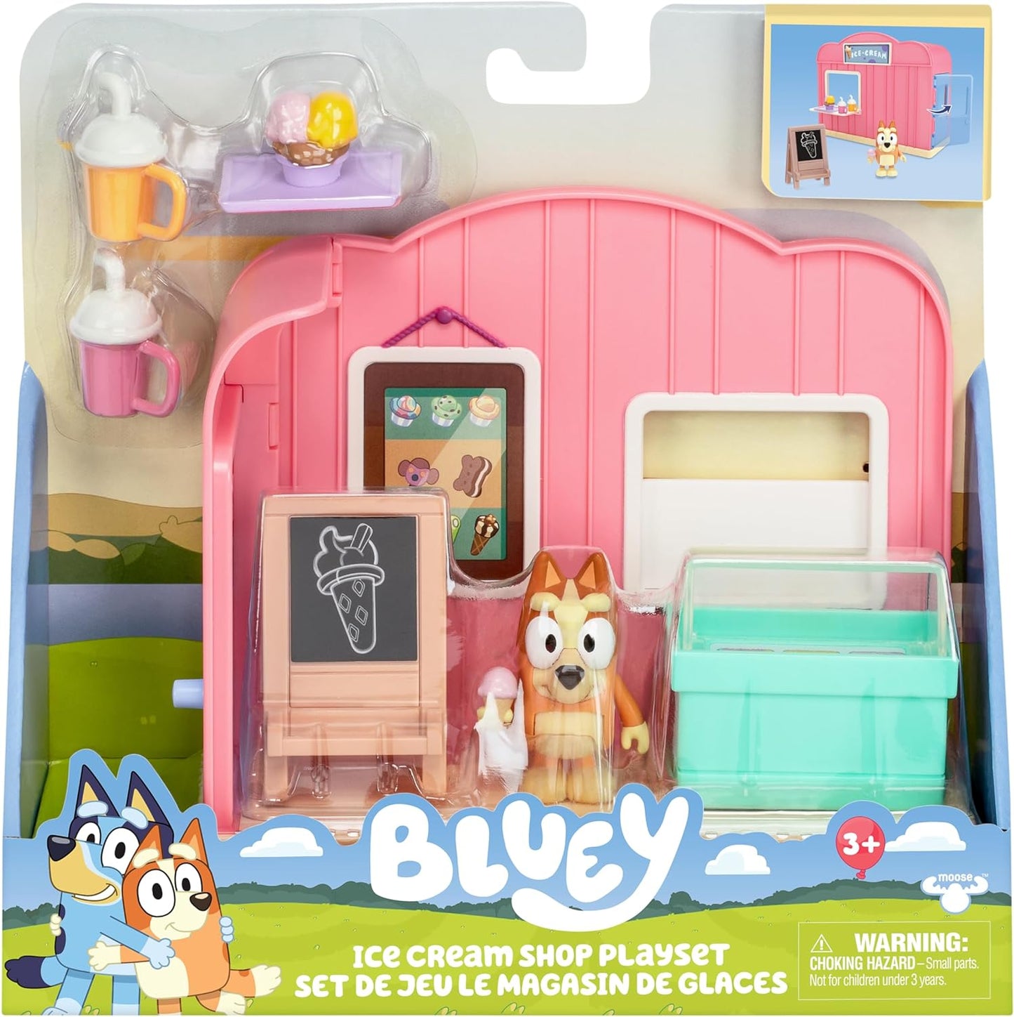 Bluey Mini Playsets Ice Cream Shop