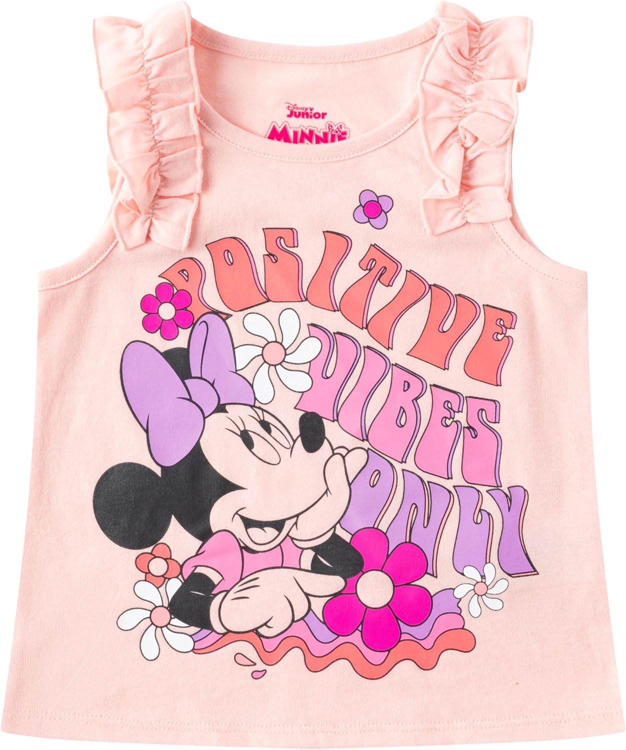 Disney Minnie Mouse - Conjunto de camiseta de manga corta de 3 piezas