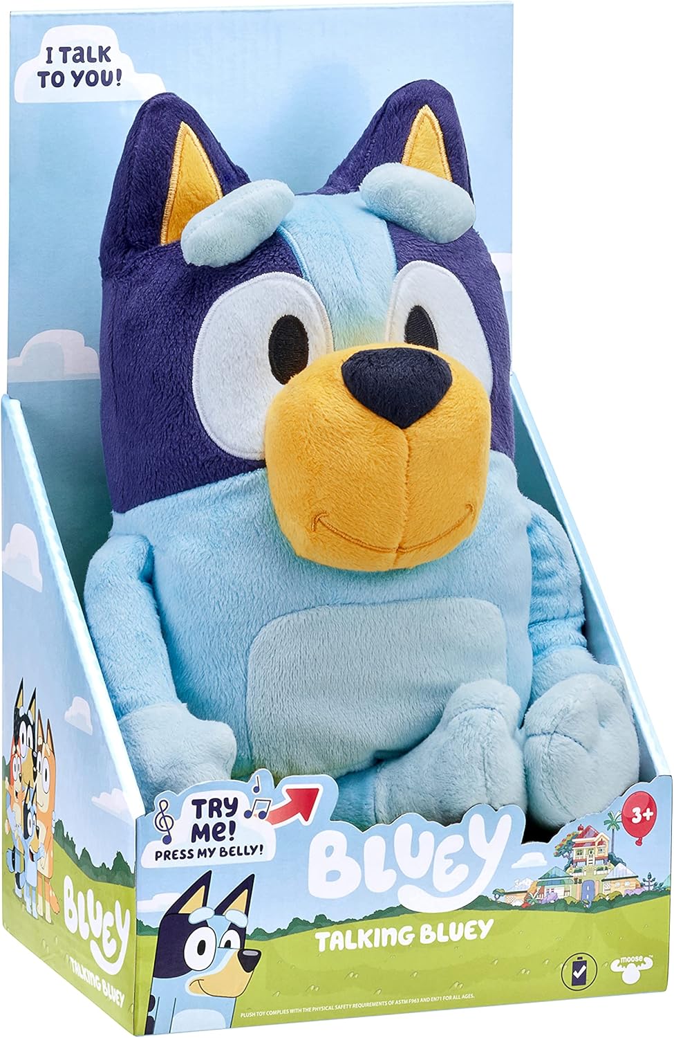 Bluey - Peluche interactivo de 13 pulgadas