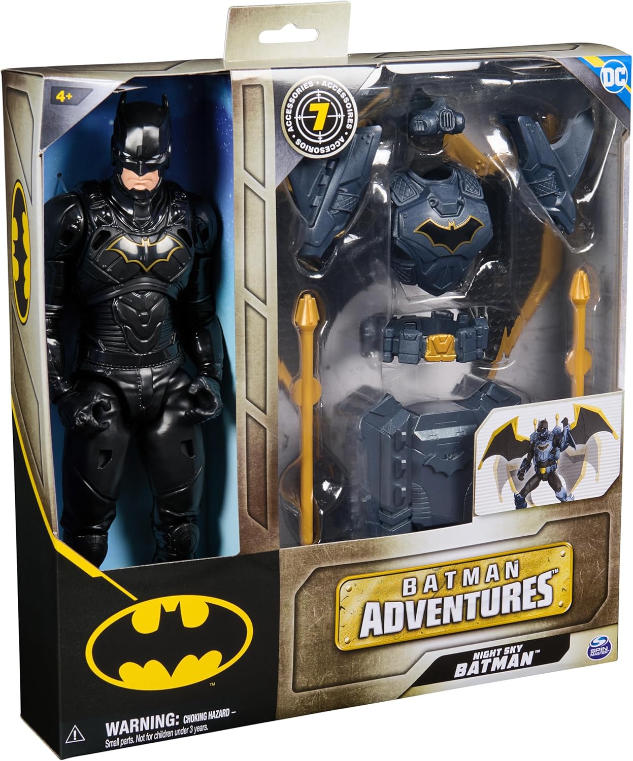 Batman Adventures, Figura de acción de Batman de cielo nocturno de 12 pulgadas