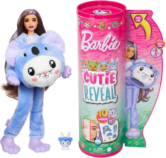 Barbie Muñeca Cutie Reveal y accesorios