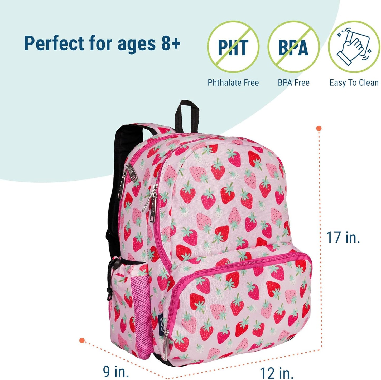 Wildkin Mochila infantil de 17 pulgadas