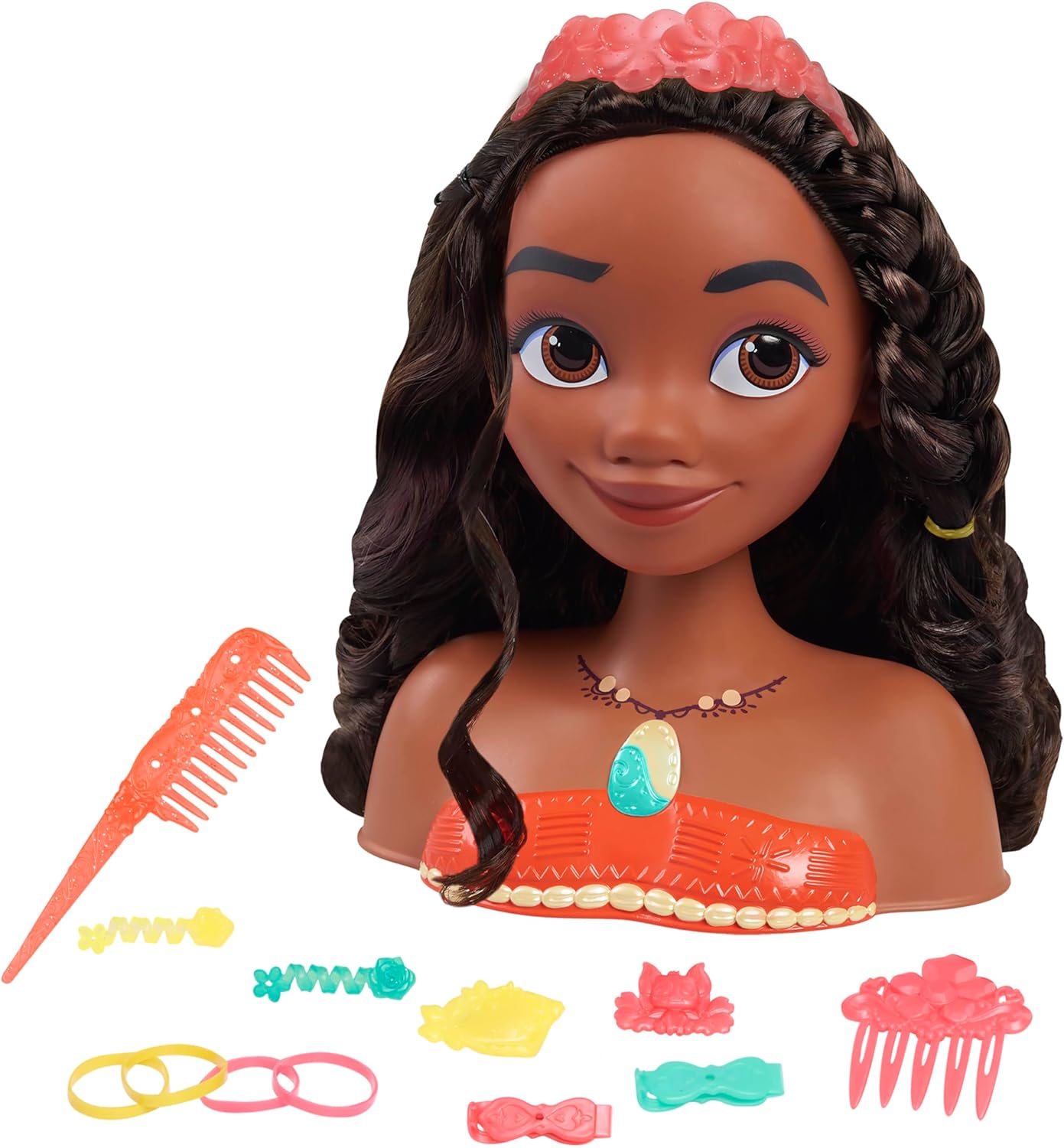 Disney Princess Moana - Cabeza de peinado