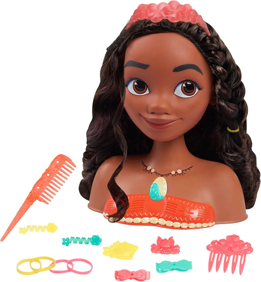 Disney Princess Moana - Cabeza de peinado
