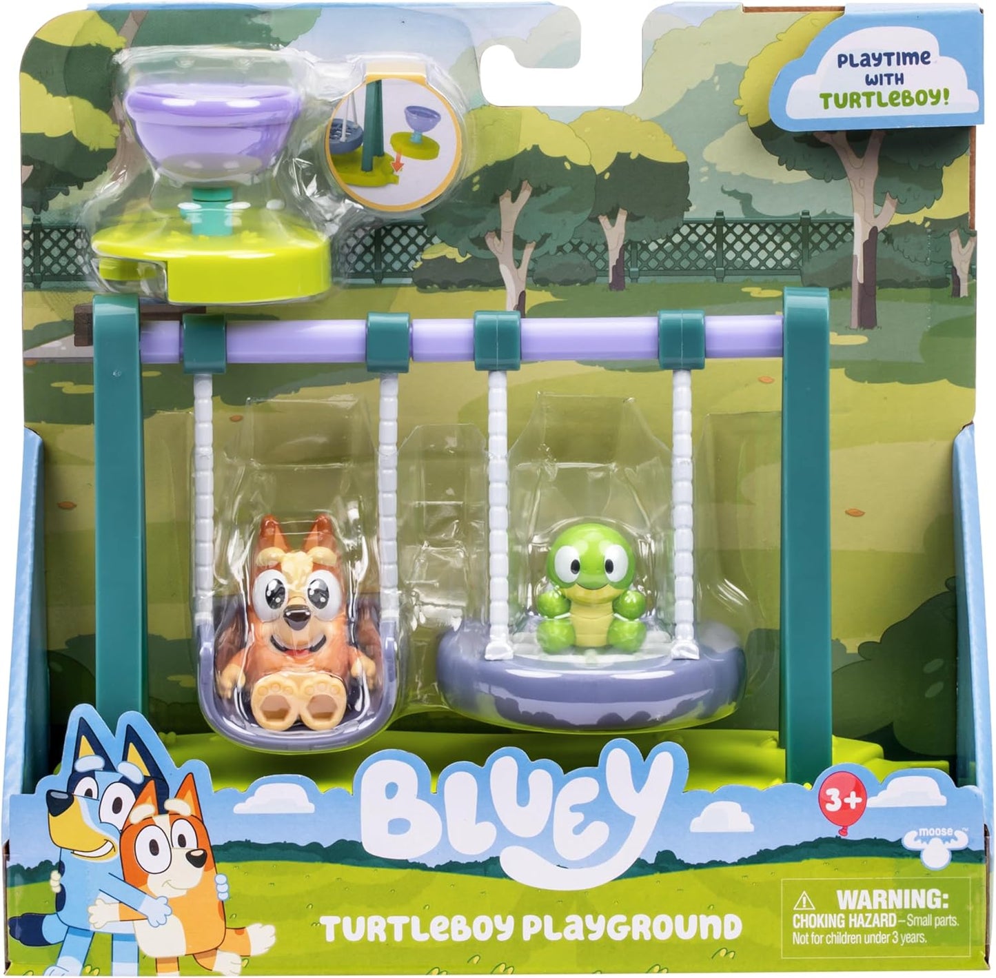 Bluey Turtleboy - Juego de patio trasero
