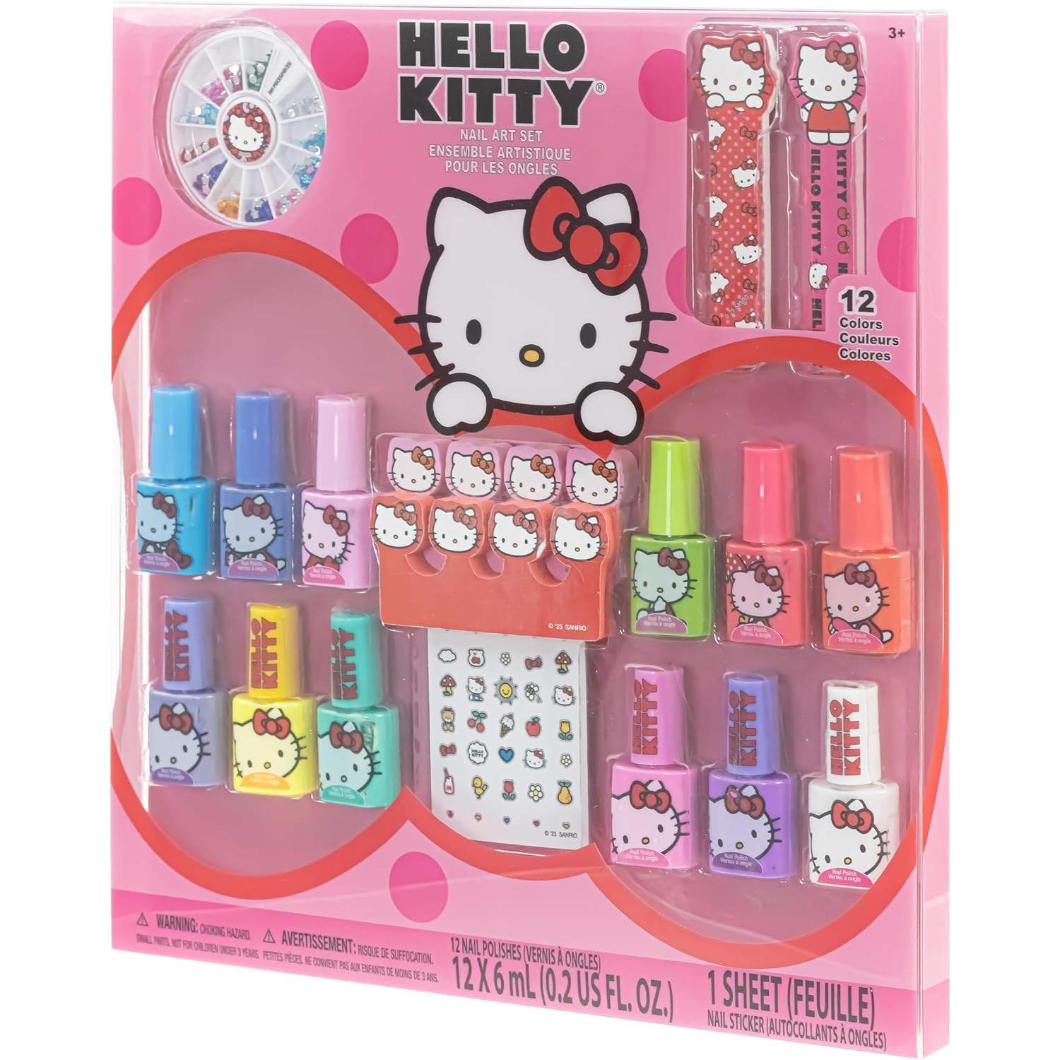 Hello Kitty - Juego de esmaltes de uñas