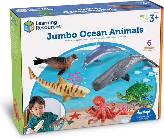 Animales del océano de Learning Resources Jumbo