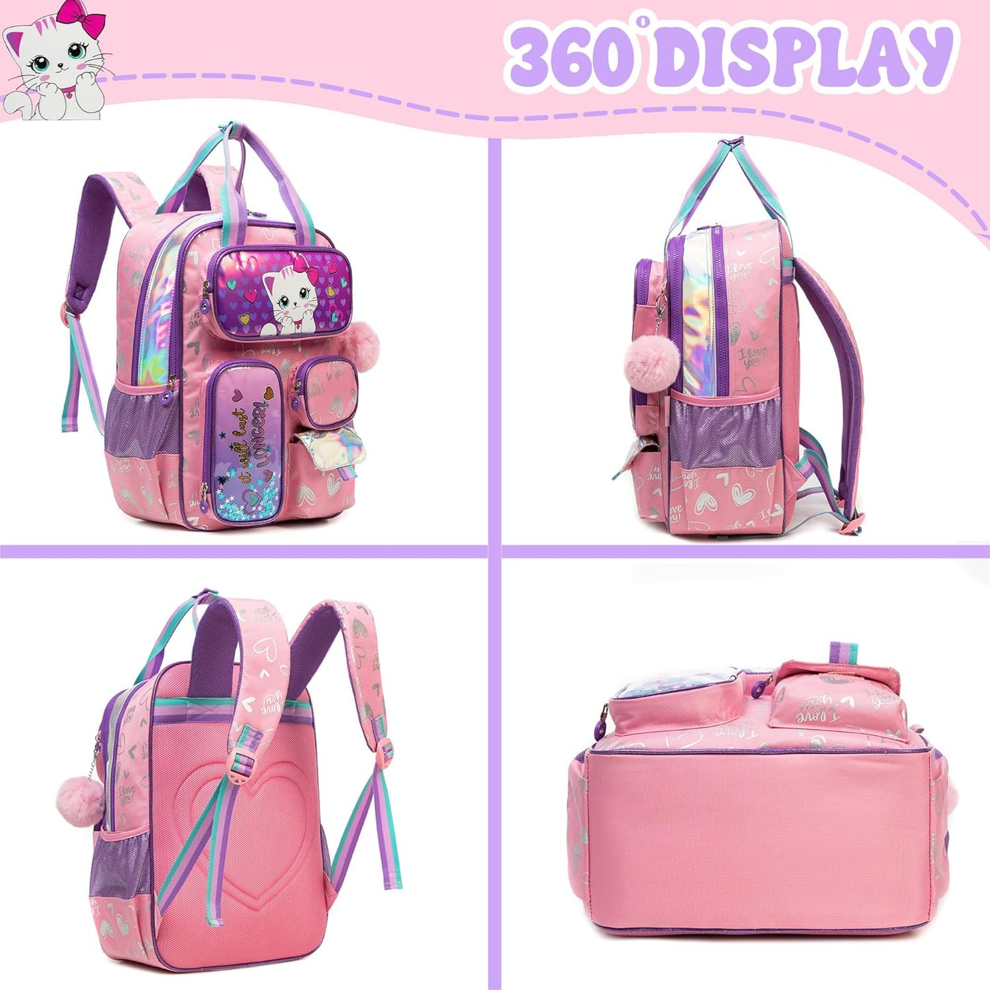 Set de Mochila de 3 piezas 16.5 pulgadas