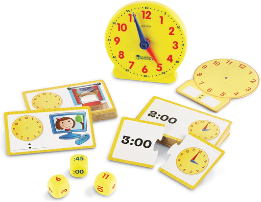 Juego de actividades de tiempo