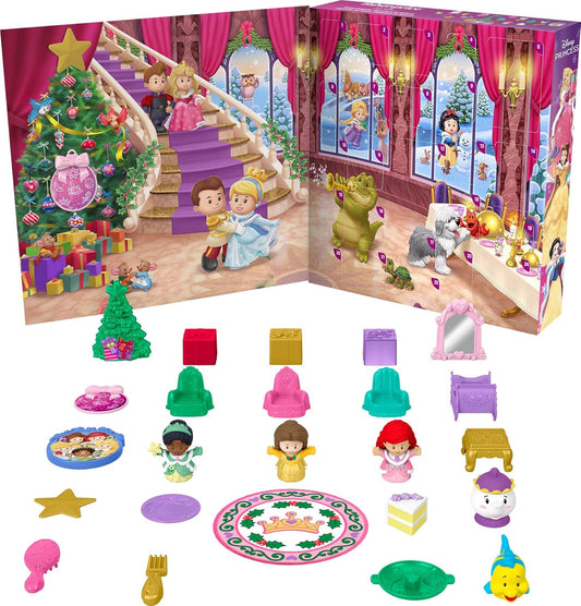 Fisher-Price Calendario de Adviento de princesas Disney de Little People