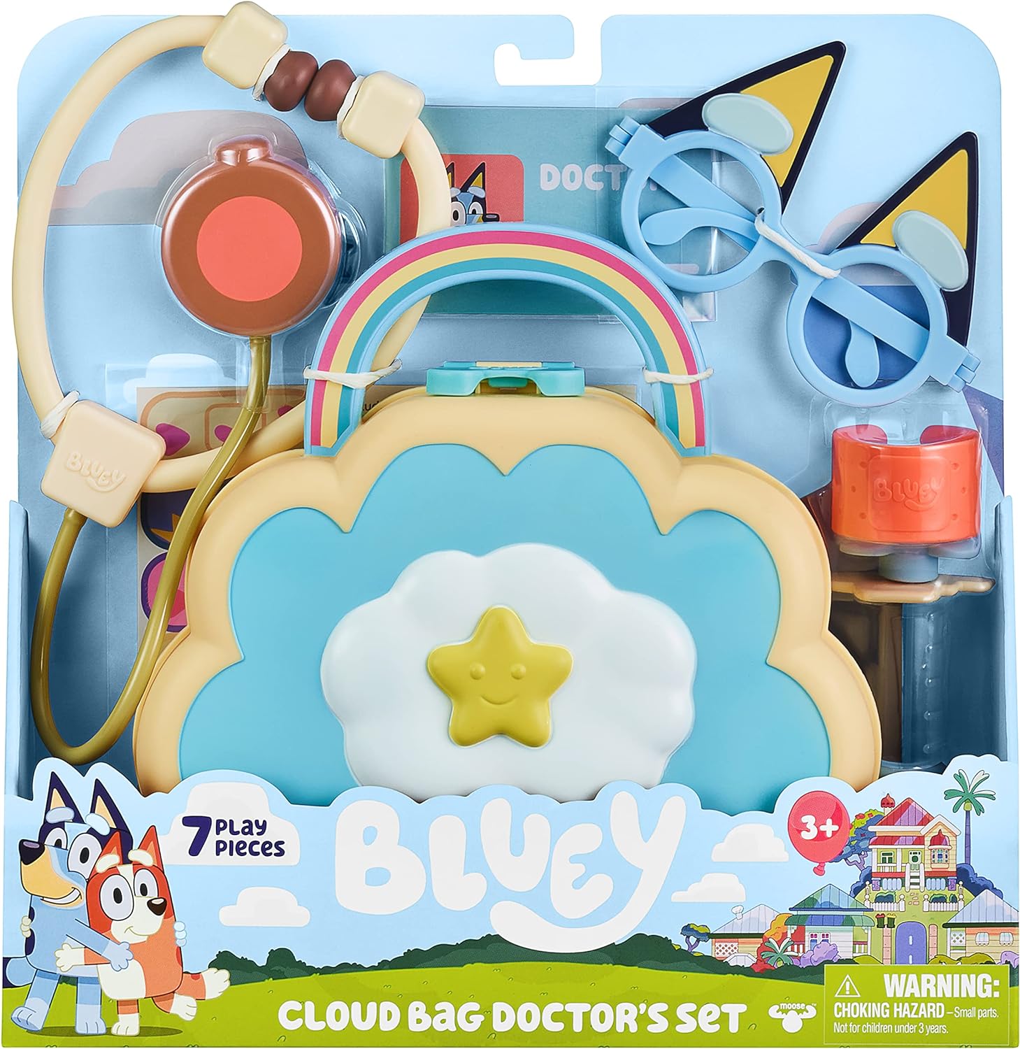 Bluey, juego de control médico