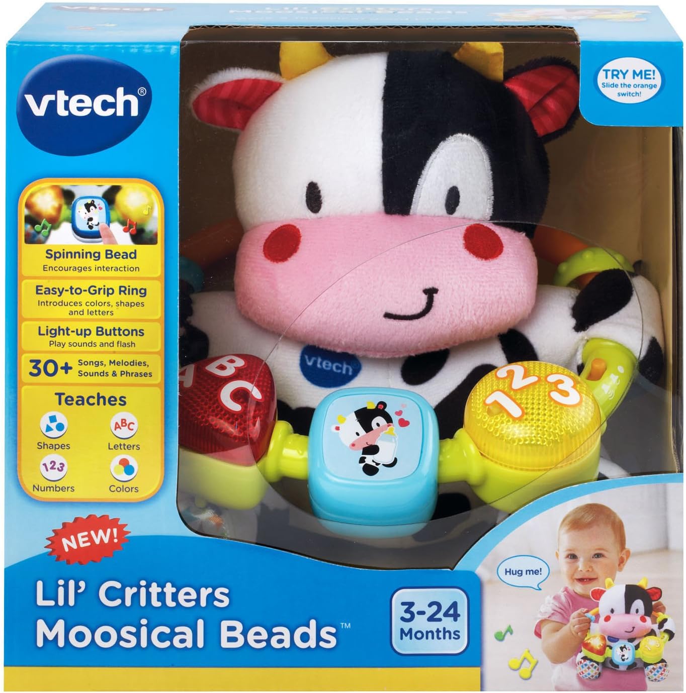 Peluche de cuentas musicales Lil' Critters de VTech Baby