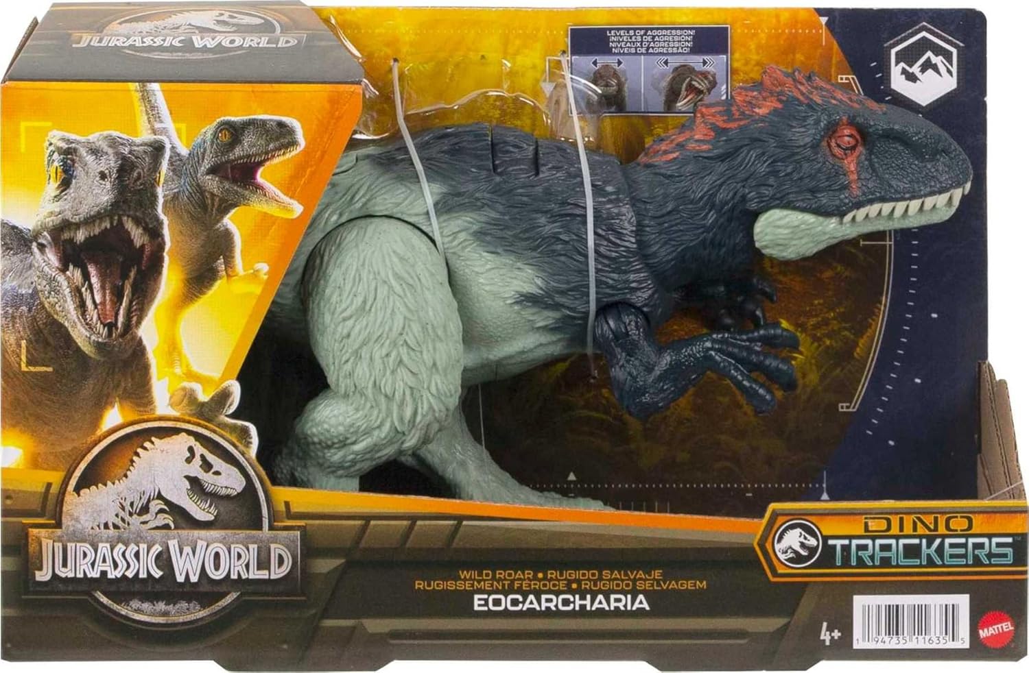 Mattel Jurassic World Dominion Wild Roar Eocarcharia