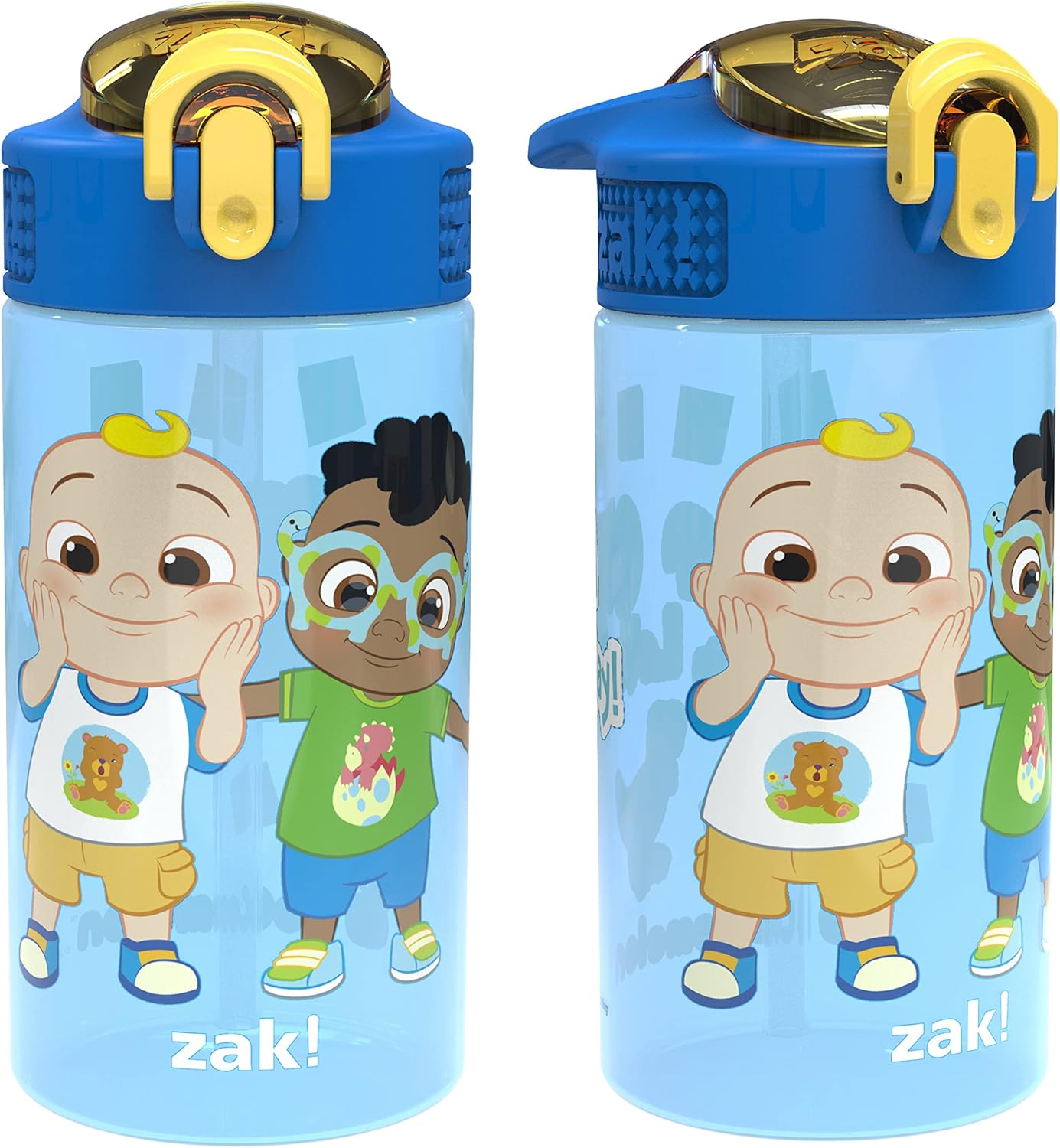 Zak Designs Cubierta de plástico duradera (16 onzas, juego de 2 unidades)