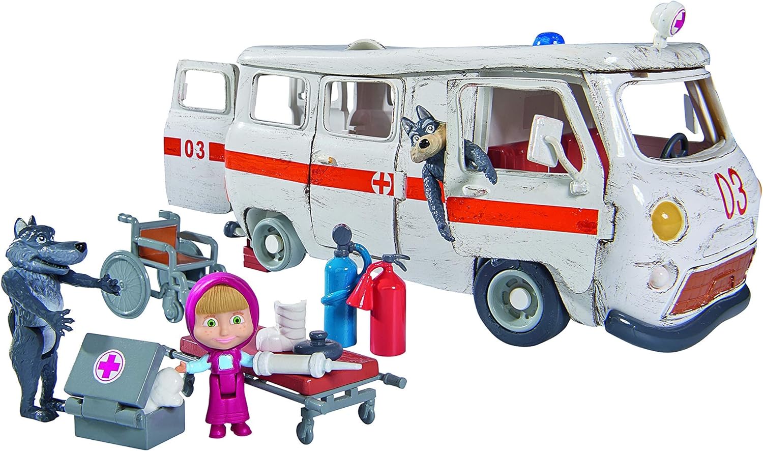 Masha Playset - Ambulancia