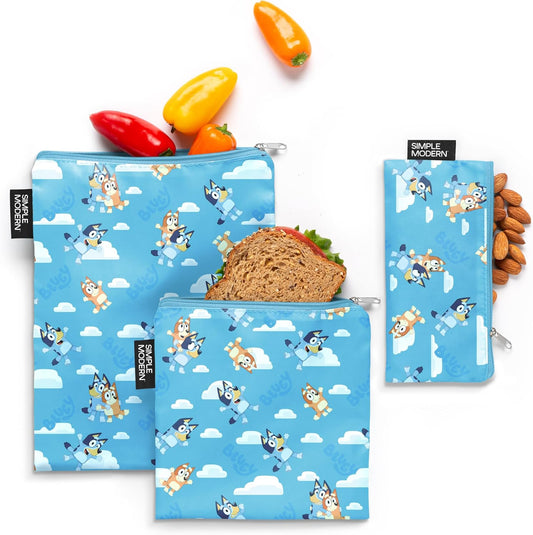 Simple Modern  - Bolsas reutilizables para aperitivos