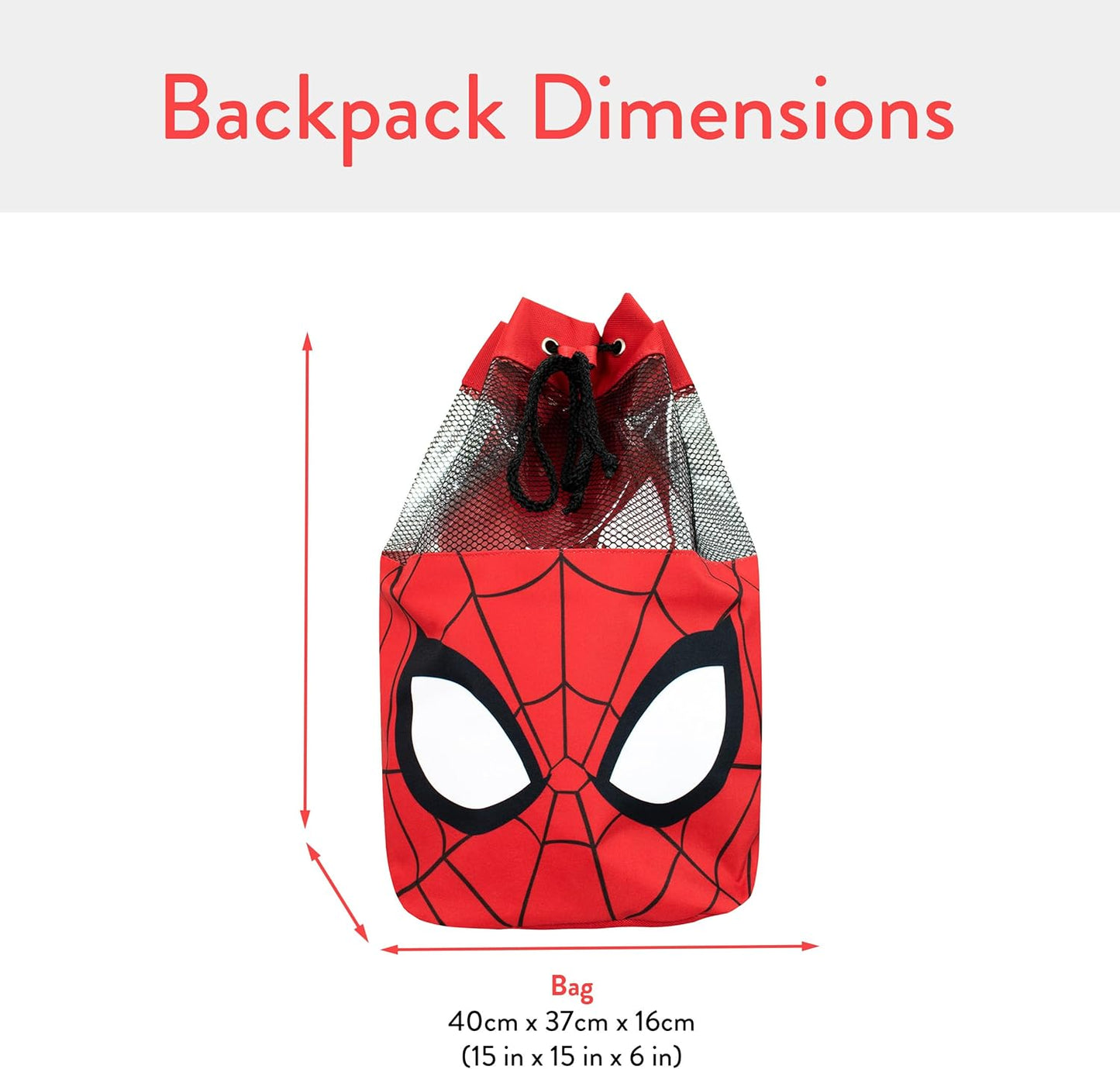 Disney Bolsa de natación Spiderman