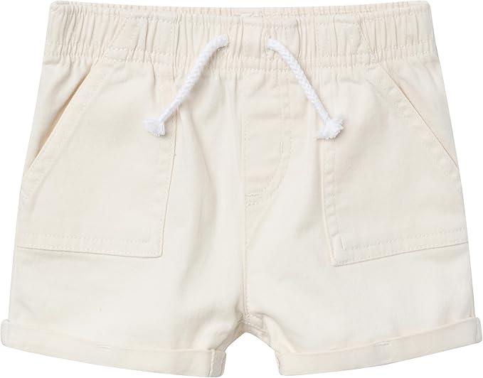 Gerber Pantalones cortos de sarga para niñas pequeñas