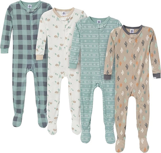 Gerber Pijama con pies (2 unidades)