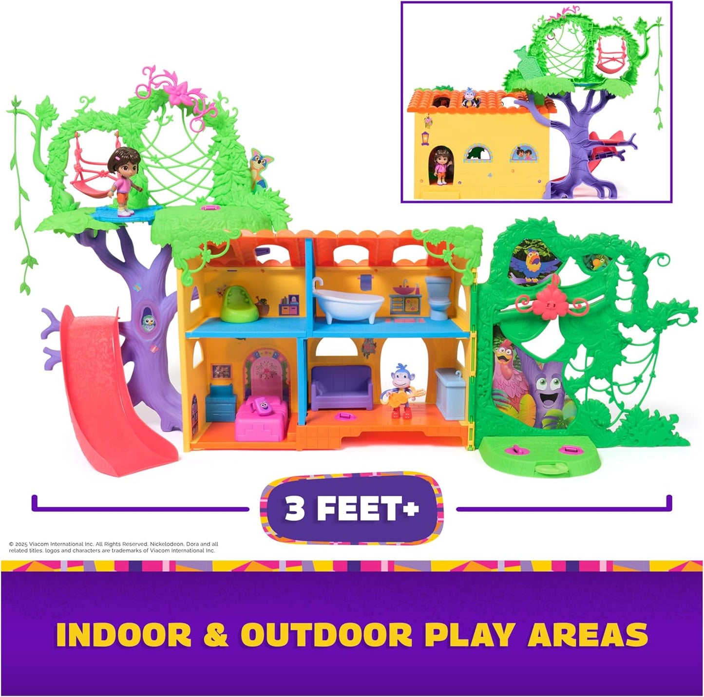 Dora, Explore & Play Rainforest Casita Playset