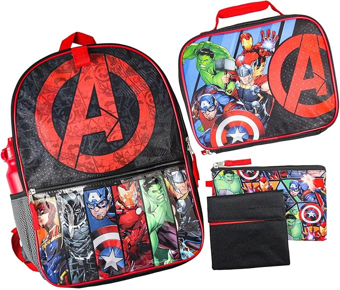 Juego combinado de mochila+lonchera+cartuchera / 16 pulgadas alto