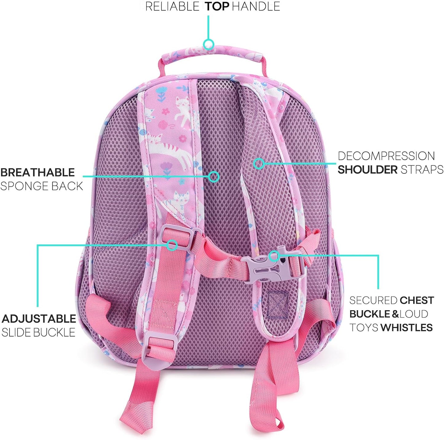 mibasies Mochila 12 pulgadas de alto