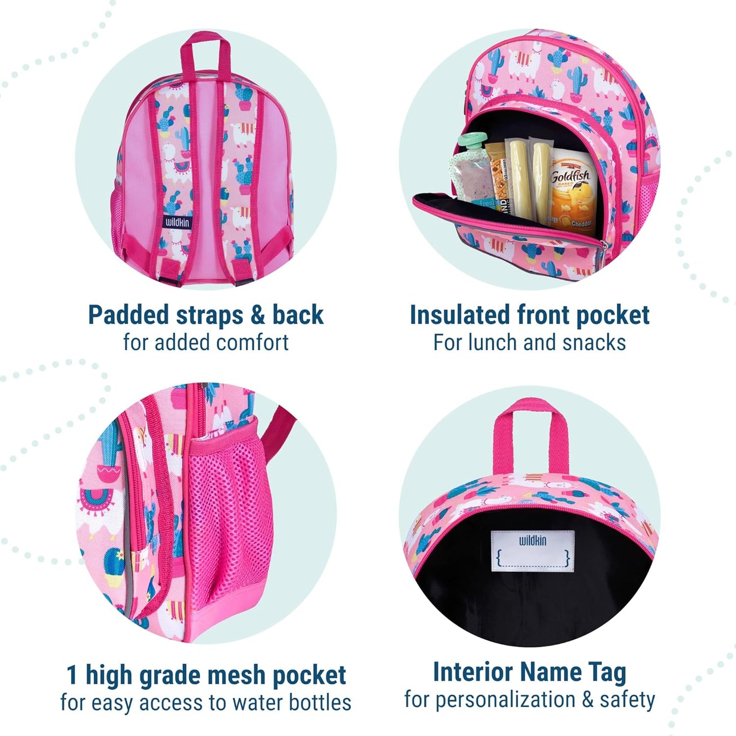Wildkin - Mochila de 12 pulgadas